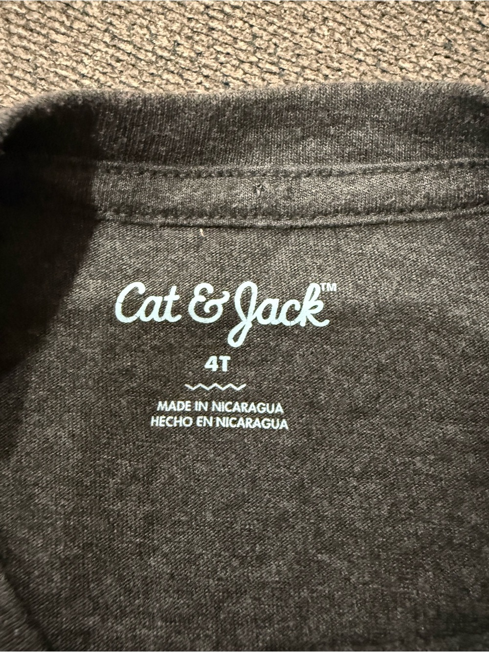 Cat & Jack Charcoal Solar System Graphic Tee with Bright Planets - Picture 3 of 3